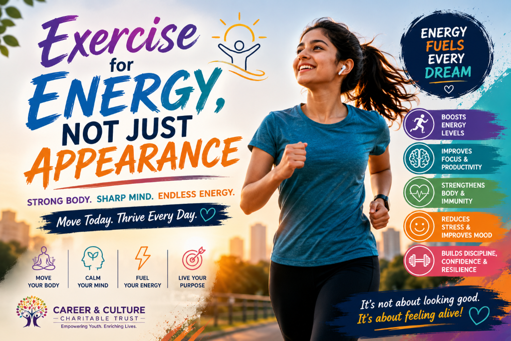 Exercise for Energy, Not Just Appearance